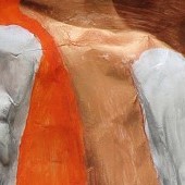 ohne titel, 2024, papierobjekt, ca. 49x24 cm, copyright vg bildkunst + axel hptner